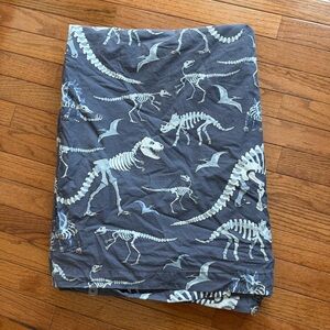 PBK Dinosaur Skeleton Duvet Cover
